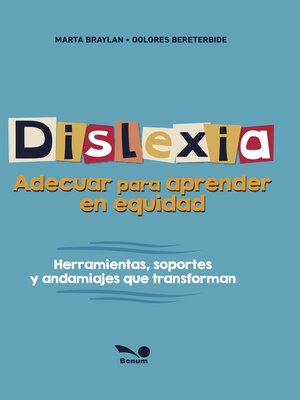 cover image of Dislexia, Adecuar para aprender en equidad